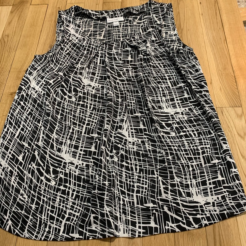 Fashion Bug black and white shell shirt
